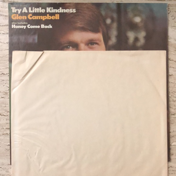Glen Campbell Try A Little Kindness Vinyl Lp - Picture 10 of 10